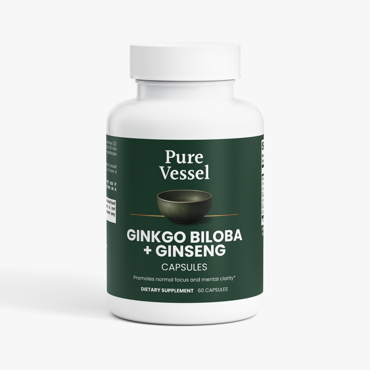 Ginkgo Biloba + Ginseng Capsules