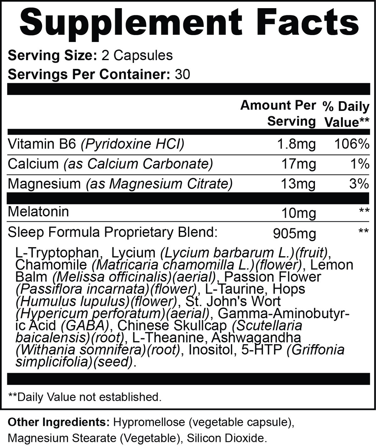 Sleep Support Capsules